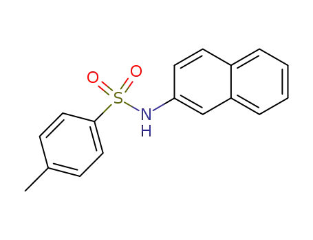 Molecular Structure of 18271-18-6 (4-Methyl-N-(naphthalen-2-yl)benzenesulfonaMide)