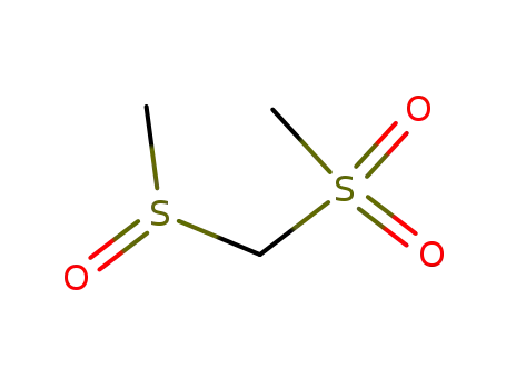 Molecular Structure of 35389-25-4 (Methane, (methylsulfinyl)(methylsulfonyl)-)