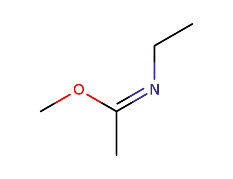 Molecular Structure of 31001-90-8 (N-Ethyl-O-methyl Acetimidate)