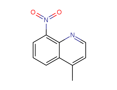 Quinoline,4-methyl-8-nitro- cas  2801-29-8