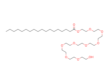 Octadecanoic acid,26-hydroxy-3,6,9,12,15,18,21,24-octaoxahexacos-1-yl ester