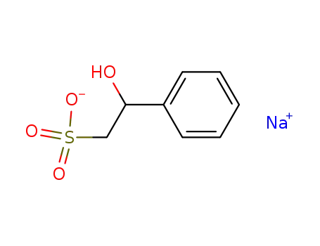 Benzeneethanesulfonic acid, b-hydroxy-, monosodium salt