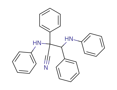 Molecular Structure of 86712-42-7 (2,3-dianilino-2,3-diphenyl-propionitrile)