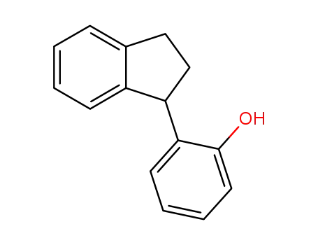 Molecular Structure of 27331-20-0 (Phenol, 2-(2,3-dihydro-1H-inden-1-yl)-)