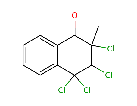 2,3,4,4-tetrachloro-2-methyl-3,4-dihydro-2<i>H</i>-naphthalen-1-one