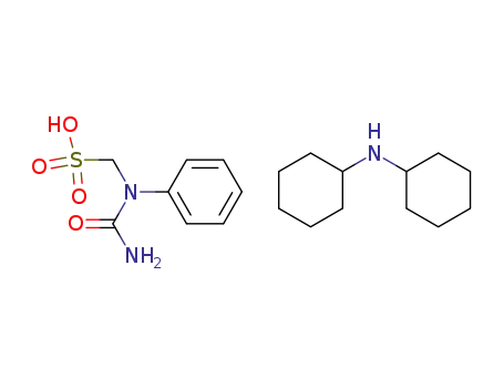 (1-Phenyl-ureido)-methanesulfonic acid; compound with dicyclohexyl-amine
