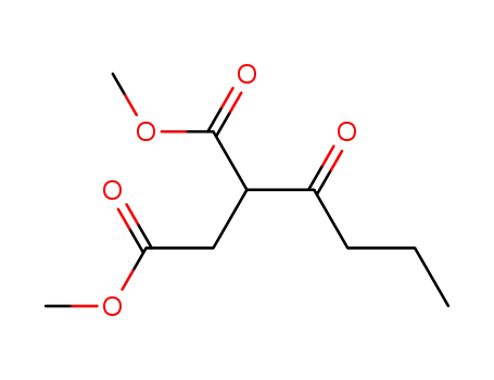 Molecular Structure of 68245-81-8 (2-butyrylsuccinic acid dimethyl ester)