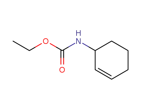 Molecular Structure of 1541-28-2 (Carbamic acid, 2-cyclohexen-1-yl-, ethyl ester)