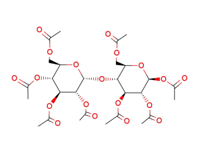 2,3,4,6-tetra-O-acetyl-α-D-glucopyranosyl-(1->4)-2,3,6-tri-O-acetyl-β-D-glucopyranosyl acetate
