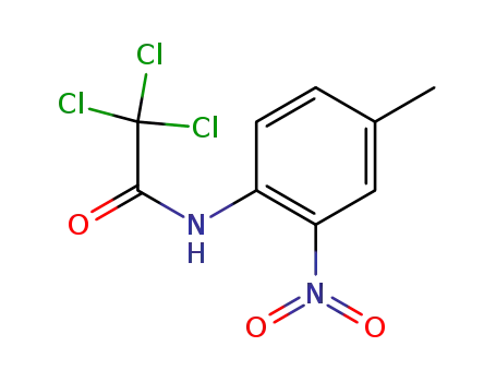 Molecular Structure of 339590-78-2 (trichloro-acetic acid-(4-methyl-2-nitro-anilide))