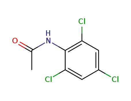 Molecular Structure of 607-94-3 (N-(2,4,6-Trichlorophenyl)acetamide)