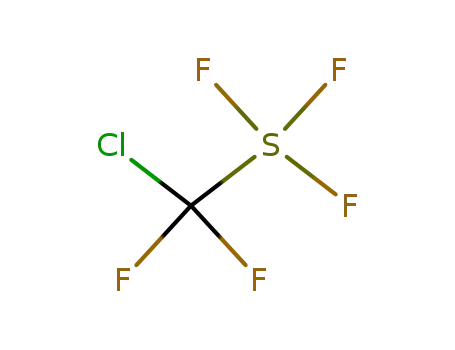 Molecular Structure of 63177-64-0 (Chlordifluormethyl-trifluor-sulfuran)