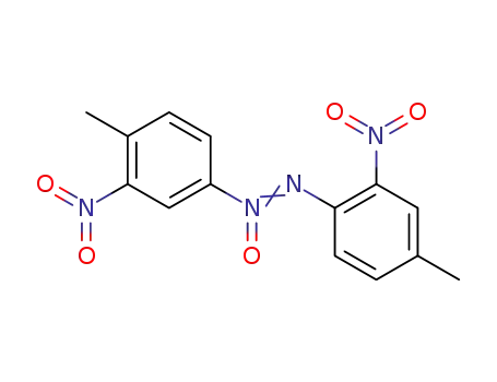 Molecular Structure of 102276-79-9 (4,4'-dimethyl-2,3'-dinitro-ONN-azoxybenzene)