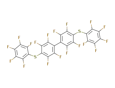 4,4'-bis(pentafluorophenylmercapto)-octafluorobiphenyl