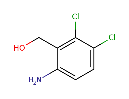 Molecular Structure of 70380-51-7 (3,4-dichloro-2-hydroxymethylaniline)