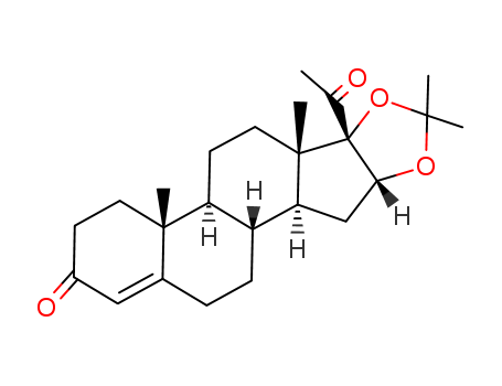 Pregn-4-ene-3,20-dione,16,17-[(1-methylethylidene)bis(oxy)]-, (16a)-