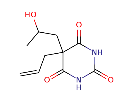 Molecular Structure of 2537-29-3 (proxibarbal)