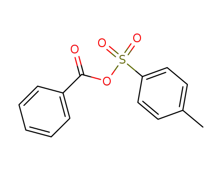 Molecular Structure of 13079-28-2 (benzoic toluene-p-sulphonic anhydride)