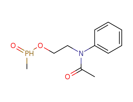 2-(N-phenylacetamido)ethyl hydrogen methylphosphonite