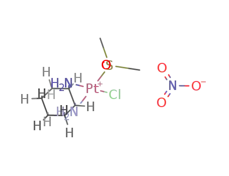 {PtCl(dimethyl sulfoxide) (R,R-1,2-diaminocyclohexane)}NO<sub>3</sub>