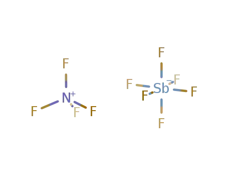 Molecular Structure of 16871-76-4 (tetrafluoroammonium hexafluoroantimonate)