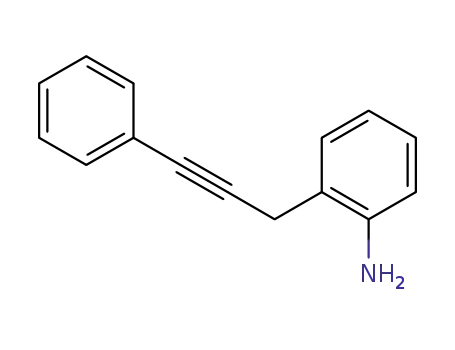 2-(3-phenylprop-2-ynyl)aniline