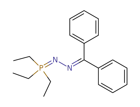 Molecular Structure of 82540-62-3 (benzophenone-(triethylphosphoranylidene-hydrazone))