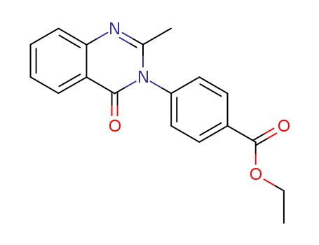 ETHYL 4-(2-METHYL-4-OXOQUINAZOLIN-3(4H)-YL)BENZOATE