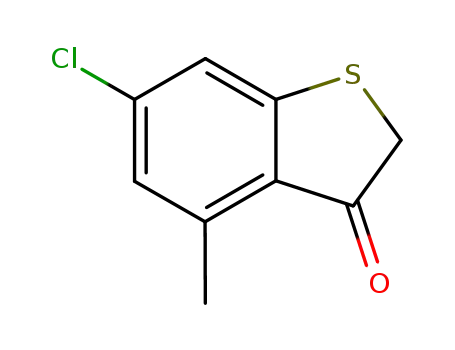 Benzo[b]thiophen-3(2H)-one, 6-chloro-4-methyl-