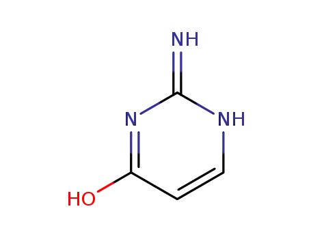 4-피리미디놀, 1,2-디히드로-2-이미노-(9CI)
