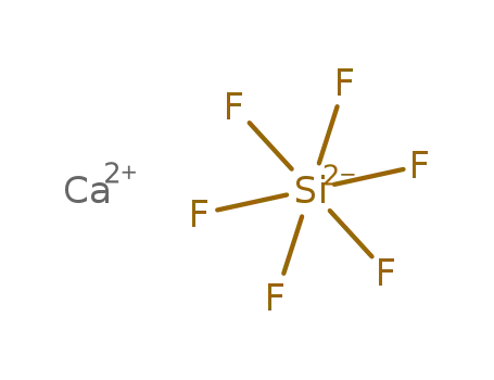 Molecular Structure of 16925-39-6 (Calcium hexafluorosilicate)