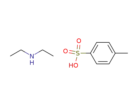 Molecular Structure of 52723-97-4 (diethylammonium 4-toluenesulfonate)
