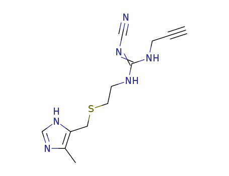 Guanidine,N-cyano-N'-[2-[[(4-methyl-1H-imidazol-5-yl)methyl]thio]ethyl]-N''-2-propyn-1-yl-
