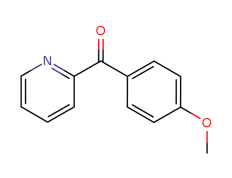 Molecular Structure of 6305-18-6 (2-(4-METHOXYBENZOYL)PYRIDINE)