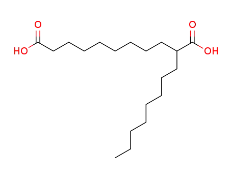 Molecular Structure of 4124-87-2 (2-octylundecanedioic acid)