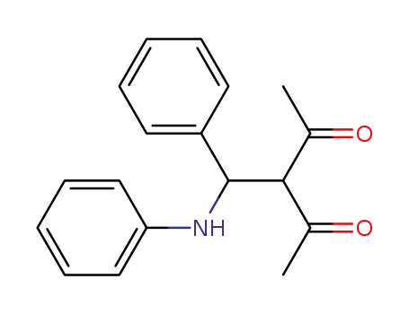 3-[Anilino(phenyl)methyl]pentane-2,4-dione