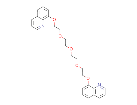 Quinoline,8,8'-[oxybis(2,1-ethanediyloxy-2,1-ethanediyloxy)]bis- cas  57310-75-5