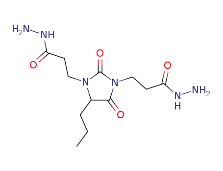 2,4-디옥소-5-프로필이미다졸리딘-1,3-디(프로피오노히드라지드)