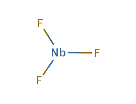 Molecular Structure of 15195-53-6 (Niobium trifluoride)