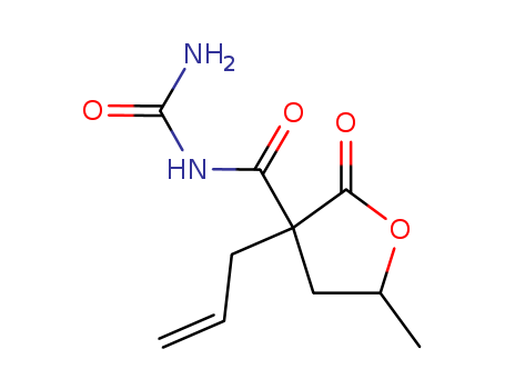 3-Furancarboxamide,N-(aminocarbonyl)tetrahydro-5-methyl-2-oxo-3-(2-propen-1-yl)-