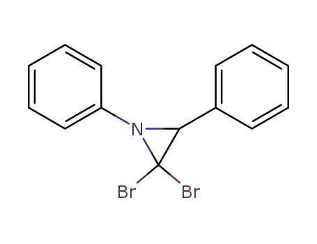 2,2-Dibromo-1,3-diphenylaziridine