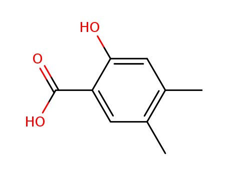 Benzoic acid,2-hydroxy-4,5-dimethyl-