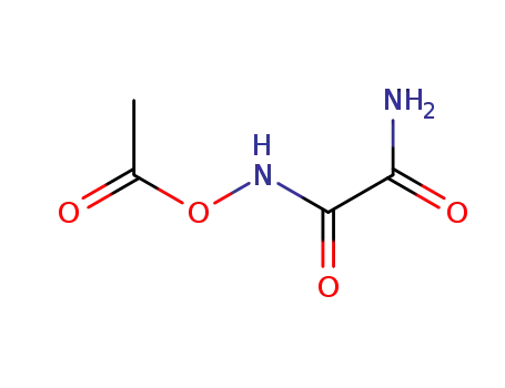Molecular Structure of 10329-97-2 (N-(acetyloxy)ethanediamide)