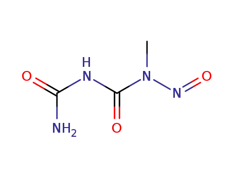 Molecular Structure of 13860-69-0 (N-nitroso-N-methylbiuret)