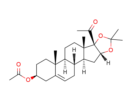 3β-acetoxy-16α,17α-isopropylidenedioxypregn-5-ene-20-one