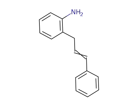 2-[(2E)-3-phenylprop-2-en-1-yl]aniline