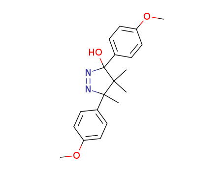3H-Pyrazol-3-ol, 4,5-dihydro-3,5-bis(4-methoxyphenyl)-4,4,5-trimethyl-, trans-