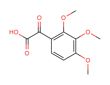 Molecular Structure of 103988-63-2 ((2,3,4-trimethoxy-phenyl)-glyoxylic acid)