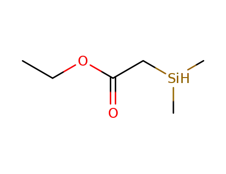 Acetic acid, (dimethylsilyl)-, ethyl ester