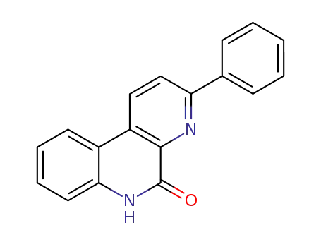 3-Phenylbenzo<f><1,7>naphthyridin-5-one